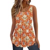 Orange Ethnic Print