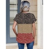 Zeagoo Womens Tops Short Sleeve Cute Summer Blouses Crew Neck Dressy Casual T Shirts Work Clothes S-2XL(Xh553-flowers)
