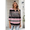 Zeagoo Womens 3/4 Length Sleeve Tops V Neck Dressy Casual T Shirts Pleated Business Work Blouses Basic Tees S-3XL(Tz245)