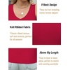 Zeagoo Womens Ribbed Tank Tops 2026 V Neck Slim Fit Knit Sleeveless Shirts Casual Basic Tee(Dark Red)