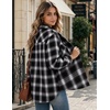 Zeagoo Flannel Button Down Shirts for Women Long Sleeve Plaid Shackets | Summer Shirts Women Flannel Plaid Button Up Shackets Breathable Long Sleeve Jacket Casual Office Western Cowgirl Daily Tops(Gz564)