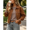 Zeagoo Women’s Casual Shirts Long Sleeve Tops Soft Crewneck Tshirts Basic Tee Business Workout Outfit 2026 Fall Clothes(Khaki)