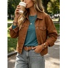 Zeagoo Women’s Casual Shirts Long Sleeve Tops Soft Crewneck Tshirts Basic Tee Business Workout Outfit 2026 Fall Clothes(Peacock Blue)