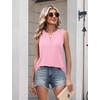 Zeagoo Womens Tank Tops 2026 Loose V Neck Spring Summer Tops Business Dressy Sleeveless Shirts(Light Pink)