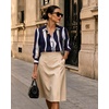Zeagoo Women Button Down Shirts Lantern Long Sleeve Tops Business Casual Chiffon Blouses Trendy Work Clothes(Cx327-graphics)