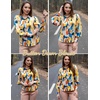 Zeagoo Women Button Down Shirts Lantern Long Sleeve Tops Business Casual Chiffon Blouses Trendy Work Clothes(Jh579-multicolored)