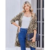 Zeagoo Women’s Fall Jacket 2026 Zip Up Hoodies Long Sleeve Long Tunic Sweatshirts Oversized Fleece Casual Coat with Pocket(A_fleece Fabric_leopard)