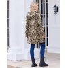 Zeagoo Women’s Fall Jacket 2026 Zip Up Hoodies Long Sleeve Long Tunic Sweatshirts Oversized Fleece Casual Coat with Pocket(A_fleece Fabric_leopard)