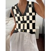 Zeagoo Womens Sweater Vest Summer Tops for Women 2026 Button Down Shirt Office Clothes for Work