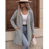 Zeagoo Hoodies for Women Sweatshirt Fall Zip up Jacket 2026 S-3XL(Light Grey)