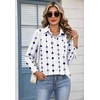 Zeagoo Womens Button Down Shirt Long Sleeve Work Blouse with Pocket | Business Clothing, Dressy Casual Shirts, Floral Blouse, Solid Color Office Wear(A-jh599)