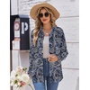 Zeagoo Womens Button Down Shirt Long Sleeve Work Blouse with Pocket | Business Clothing, Dressy Casual Shirts, Floral Blouse, Solid Color Office Wear(A-mz473)