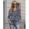 Zeagoo Womens Button Down Shirt Long Sleeve Work Blouse with Pocket | Business Clothing, Dressy Casual Shirts, Floral Blouse, Solid Color Office Wear(A-mz473)
