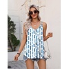 Zeagoo Womens Flowy Tank Tops Spaghetti Strap V Neck Camisole Dressy Casual Summer Loose Fit Sleeveless Shirts(Cx329)