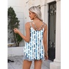 Zeagoo Womens Flowy Tank Tops Spaghetti Strap V Neck Camisole Dressy Casual Summer Loose Fit Sleeveless Shirts(Cx329)