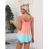 Zeagoo Womens Flowy Tank Tops Spaghetti Strap V Neck Camisole Dressy Casual Summer Loose Fit Sleeveless Shirts(Jb218)