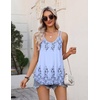 Zeagoo Womens Flowy Tank Tops Spaghetti Strap V Neck Camisole Dressy Casual Summer Loose Fit Sleeveless Shirts(Sf166)