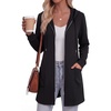 Zeagoo Hoodies for Women Sweatshirt Fall Zip up Jacket 2026 S-3XL(01 Black)