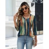 Zeagoo Womens 3/4 Sleeve V Neck T Shirts Dressy Casual Tops | Business Work Tops, Going Out Blouse, Early Fall Fashion Outfits, Soft Basic Tee(01-cx289)