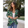Zeagoo Women’s Open Front Cardigan 2026 Spring Summer Lightweight 3/4 Sleeve Draped Ruffles Cardigans S-3XL(Zw559)