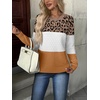 Zeagoo Womens Sweaters Long Sleeve Tops Crew Neck Knit Pullover Sweaters Fall Fashion 2026 Dressy Casual Basic Clothes(Jh669)