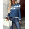 Zeagoo Womens Sweaters Long Sleeve Tops Crew Neck Knit Pullover Sweaters Fall Fashion 2026 Dressy Casual Basic Clothes(Jh732)