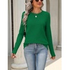 Zeagoo Womens Wool Blend Sweater Crewneck Long Sleeve Tops Fashion Clothing | Zeagoo Womens Wool Blend Crewneck Sweater Long Sleeve Soft Knit Pullover Lightweight Business Casual Black Fashion Clothing(Green)
