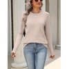 Zeagoo Womens Wool Blend Sweater Crewneck Long Sleeve Tops Fashion Clothing | Zeagoo Womens Wool Blend Crewneck Sweater Long Sleeve Soft Knit Pullover Lightweight Business Casual Black Fashion Clothing(Apricot)