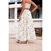 Zeagoo Womens Casual Maxi Skirts for Women 2026 High Waist Boho Skirts Floral Printed Long Flowy Skirt with Pockets(Xh403)