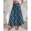 Zeagoo Women’s Skirt Chiffon Elastic High Waist Maxi Skirt with Pockets | Chiffon Elastic Waist Flowy A Line 3 Tiered Pleated Skirt With Pockets, for Work, Beach & Travel Vacation(Gw563)