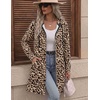 Zeagoo Hoodies for Women Fall Zip up Jacket with Pocket 2026 S-3XL | Womens Zip up Hoodies,Tunic Sweatshirts for Women,Casual Jacket for Women,Deep Pockets,Special Zip Design,Women Fall Clothes(Leopard Print)
