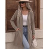 Zeagoo Hoodies for Women Fall Zip up Jacket with Pocket 2026 S-3XL | Womens Zip up Hoodies,Tunic Sweatshirts for Women,Casual Jacket for Women,Deep Pockets,Special Zip Design,Women Fall Clothes(Coffee Grey)