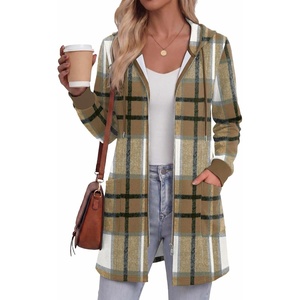 Zeagoo Hoodies for Women Fall Zip up Jacket with Pocket 2026 S-3XL | Womens Zip up Hoodies,Tunic Sweatshirts for Women,Casual Jacket for Women,Deep Pockets,Special Zip Design,Women Fall Clothes(Gz554)