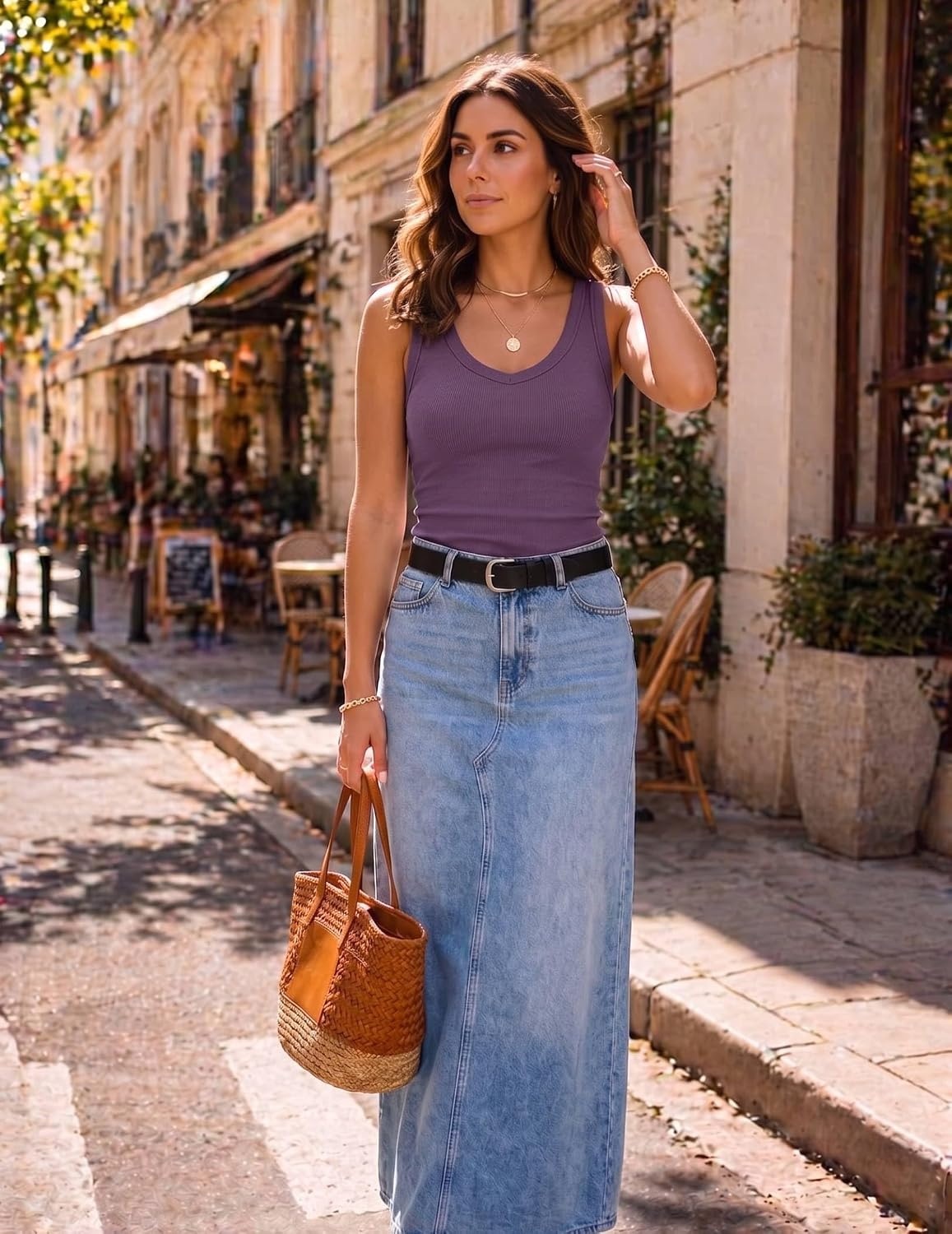 image:imageZeagoo Womens Tank Tops V Neck Ribbed Knit Slim Fit Basic Sleeveless Tops Trendy Casual Summer Clothes Cute Going Out TopBasic TeeBusiness Casual OutfitsSummer Fashion 2026Dark Purple