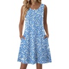 02-blue Floral