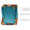 Zeagoo Women’s Casual 3/4 Sleeve T-Shirts Round Neck Tunic Tops Work Blouse | Basic tees, 3/4 length sleeve shirts, Business casual outfits, Boho tops, 2026 fall fashion clothes, Ladies blouses(Xh363)
