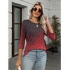 Zeagoo Women’s Casual 3/4 Sleeve T-Shirts Round Neck Tunic Tops Work Blouse | Basic tees, 3/4 length sleeve shirts, Business casual outfits, Boho tops, 2026 fall fashion clothes, Ladies blouses(Black Red-mz838)
