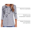 Zeagoo Women’s Casual 3/4 Sleeve T-Shirts Round Neck Tunic Tops Work Blouse | Basic tees, 3/4 length sleeve shirts, Business casual outfits, Boho tops, 2026 fall fashion clothes, Ladies blouses(Dh62)