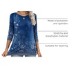 Zeagoo Women’s Casual 3/4 Sleeve T-Shirts Round Neck Tunic Tops Work Blouse | Basic tees, 3/4 length sleeve shirts, Business casual outfits, Boho tops, 2026 fall fashion clothes, Ladies blouses(Mz712)
