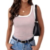B - Rose Pink Stripe