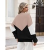 Zeagoo Oversized Sweater for Women 2026 Crewneck Long Sleeve Fall Clothes(Jh550)