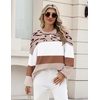 Zeagoo Oversized Sweater for Women 2026 Crewneck Long Sleeve Fall Clothes(Jh722)