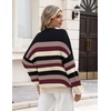 Zeagoo Oversized Sweater for Women 2026 Crewneck Long Sleeve Fall Clothes(Tz779)