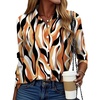 Zeagoo Button Down Shirt Women Long Sleeve Blouses Casual Tops Work Outfits(Multicolor 123)