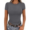 Short Sleeve Dark Grey
