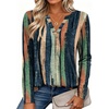 Zeagoo Womens Tops Long Sleeve V Neck Tee Shirts Cute Dressy Casual(Multicolor Cx289)
