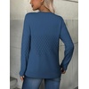 ZEAGOO Womens Sweaters Long Sleeve Tops Crew Neck Knit Pullover Sweaters Fall Fashion 2026 Dressy Casual Basic Clothes(A Royal Blue)