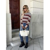 ZEAGOO Womens Sweaters Long Sleeve Tops Crew Neck Knit Pullover Sweaters Fall Fashion 2026 Dressy Casual Basic Clothes(Colorblock 276)