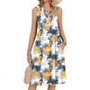 White Yellow Floral