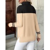 Zeagoo Women’s Turtleneck Sweater Long Sleeve Casual Knit Pullover Top 2026(B-pat1)